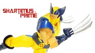 Revoltech Wolverine Amazing Yamaguchi Figure Complex Marvel Import Action Figure Review [upl. by Columbine]