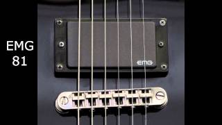 EMG 81 vs EMG 85 vs EMG 60  Bridge Position [upl. by Miuqaoj]