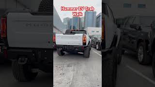 Hummer EV Crab Walk mohanadgholam automobile americancar اكسبلور shorts [upl. by Ophelie]