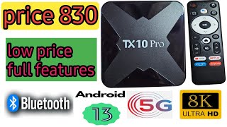 TX 10 pro android tv box  q1 android tv box  2024 best Android TV set top box [upl. by Harihat820]