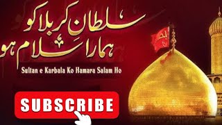 Sultane karbala ko hamara salam ho ❣️subscribe viral share youtube islamicvideo islmicnaat [upl. by Barri]