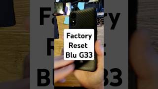 Factory Reset Hard Reset Blu G33 [upl. by Asilanna]