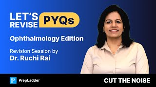 Revise Ophthalmology PYQs with Dr Ruchi Rai 🩺📚 [upl. by Elak]