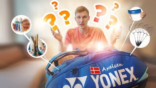 Whats In My Bag  All Axelsens Gear Revealed 🏸🎒 [upl. by Hare]