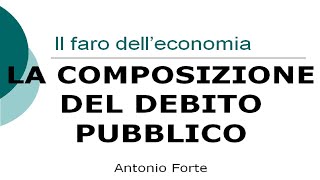 Lezione la composizione del debito pubblico italiano [upl. by Girand515]