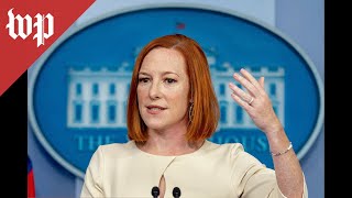 WATCH White House press secretary Jen Psaki holds news conference [upl. by Yaakov688]