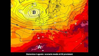 METEO fino al 2 agosto 2024 e la tendenza successiva [upl. by Corabella]