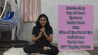 EFT TAPPING METHOD for weight loss [upl. by Odrarej648]