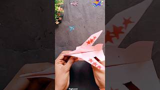 Diy Easy kids Paper Craft🛩️❤️😨shorts trending viralvideo funny story diy craft kids flight [upl. by Yevad]