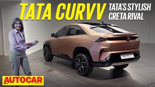 Tata Curvv design highlights  SUV coupe is coming soon  Autocar India [upl. by Fortuna284]