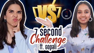 Gopali in the EPIC 7 second challenge  Heli Ved [upl. by Inahet]