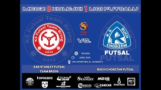 ASG Stanley Futsal Team Brzeg vs Ruch Chorzów Futsal [upl. by Linson]