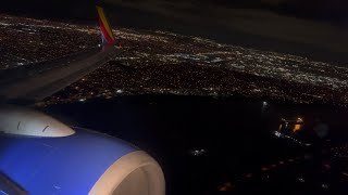 4K  Southwest Airlines Boeing 737800 N8541W Early Morning Engine Buzz New Orleans Takeoff [upl. by Arymahs]