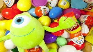 Surprise Eggs Kinder Play Doh Surprise Eggs Huevo kinder Sorpresa [upl. by Sikko156]