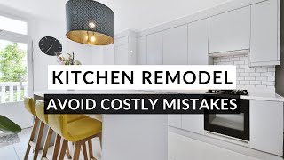 10 ESSENTIAL STEPS FOR PLANNING YOUR KITCHEN REMODEL  AVOID COSTLY MISTAKES [upl. by Bonaparte2]