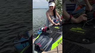 RUSH WAVE BOAT，Twoseater flexible operationrushwave Surfing kartboat rushwaveboat [upl. by Beaufert]