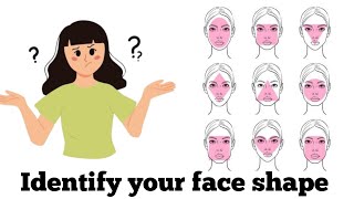 How to find your face shape🌷 [upl. by Airotkiv]