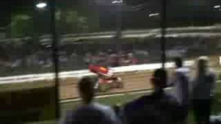 Tony Stewart vs Kasey Kahne head to head in sprint cars [upl. by Xyla997]