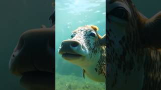 CowFish 😱 cow cowfish dogfish shorts viralvideo [upl. by Ayekan]