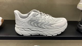 HOKA Clifton LS StardustGalactic Grey  Style Code 1141550STGL [upl. by Avivah]