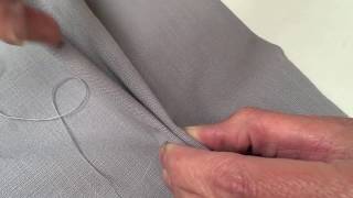 How to Make a Double Pleat Pinch Pleat [upl. by Paule]