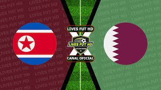 Coreia do Norte x Qatar ao vivo Eliminatórias 2026  Ásia  2026 [upl. by Atinauj]