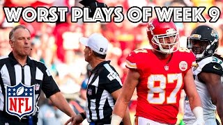 Worst Plays of Week 9  NFL [upl. by Ive]