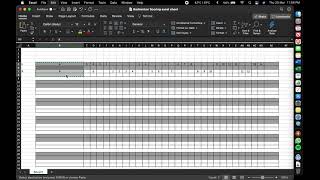 Badminton Singles Scoring Method on Score Sheet [upl. by Annoyik756]