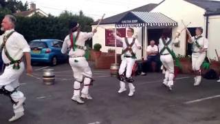 Hopping Down in Kent Badby  Dr Turbervilles Morris 20130618 [upl. by Ahola]