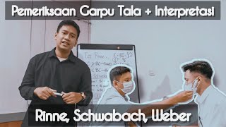 Pemeriksaan Garpu Tala  Rinne Schwabach dan Weber [upl. by Carlick302]