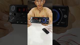 Powerful Bluetooth Amplifier Kit 🔊😎 dj speaker amplifier experiment hometheater shorts [upl. by Norrv804]