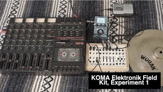 KOMA Elektronik Field Kit  Experiment 1 6720 [upl. by Aldric]