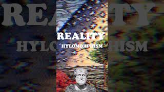 Aristotle  What Is Reality  Hylomorphism   Aristotle Philosophy Shorts [upl. by Siloam313]