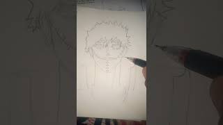 My hero academia dabi drawing [upl. by Llevel]