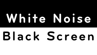 White Noise Black Screen  Sleep Better Study Harder Focus Longer  10 Hours [upl. by Eusassilem636]