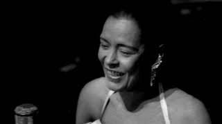 Billie Holiday singing quotBillies Bluesquot at The Olympia Paris 1958 [upl. by Yevad]