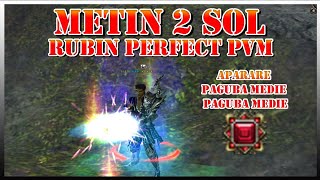 SA ECHIPAT RUBINUL PERFECT FULL PVM PE METIN2 SOL [upl. by Nilek]