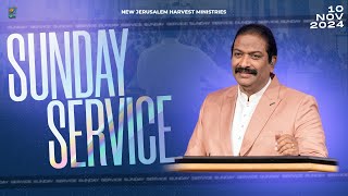 Sunday Service  Bishop Dr V Rangaraju  10th November 2024  NJC Bangalore  NJHM [upl. by Binetta]