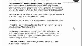 Consulting Interview Questions  Interview Tips Tutorial  by Craig Milbourne [upl. by Fernando]