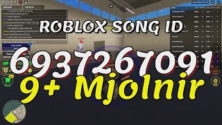 9 Mjolnir Roblox Song IDsCodes [upl. by Anitsim]