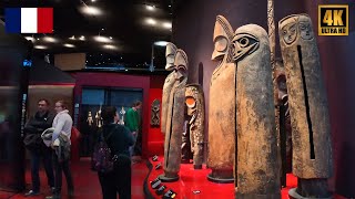 Inside Quai Branly Museum in Paris 4K [upl. by Jack]