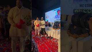 MC STAN SPOAT A FUNCTION 🔥trending shortsfeed subscribe viralvideo [upl. by Kcirret]