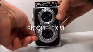 RICOHFLEX Ⅶカメラの操作 [upl. by Barny]