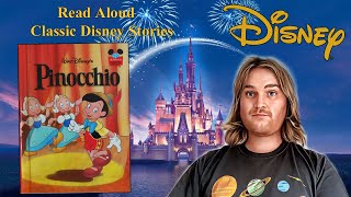 Read Aloud Classic Disney Stories 85  Pinocchio [upl. by Itsa]