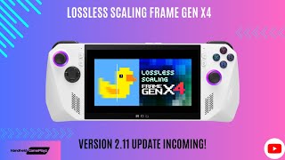 Lossless Scaling Frame Gen version 211 update brings quadruple X4 the frames [upl. by Skylar]