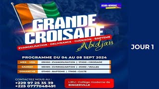 🇨🇮GRANDE CROISADE DÉVANGÉLISATION SUR LA SAINE DOCTRINE À ABIDJAN  JOUR 1 [upl. by Ab]