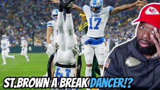 CHIEFS FAN REACTS TO Detroit Lions vs Green Bay Packers Game Highlights [upl. by Lleinnad]