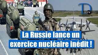 Exercice nucléaire russe Moscou envoie un message fort [upl. by Elmo424]