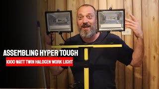 Unlock the Power of the Hyper Tough 1000 Watt Twin Halogen Work Light Assembly [upl. by Abner]