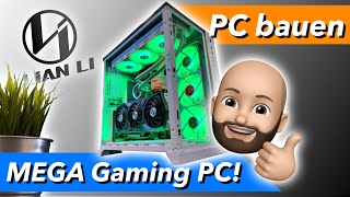 LIAN LI PC011 Dynamic RGB Gaming PC Build [upl. by Nosirrag]